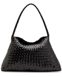 Dragon Diffusion - Santa Maria Woven Leather Shoulder Bag - Lyst