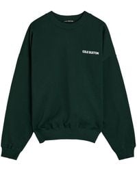 Cole Buxton - Logo-Print Cotton Sweatshirt - Lyst