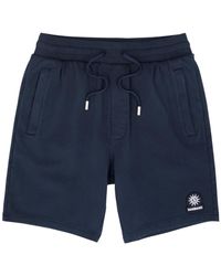Sandbanks - Logo Stretch-Cotton Shorts - Lyst