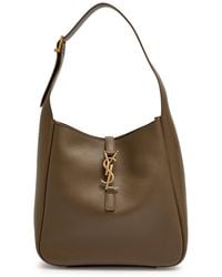 Saint Laurent - Le 5 À 7 Small Leather Hobo Bag - Lyst