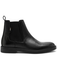 BOSS - Calev Leather Chelsea Boots - Lyst