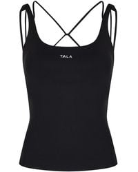 Tala - Skinluxe Multi Strap Stretch-Jersey Tank Top - Lyst