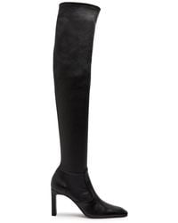 TOTEME - 80 Stretch-Leather Over-The-Knee Boots - Lyst