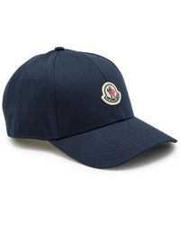 Moncler - Logo-Appliquéd Twill Cap - Lyst