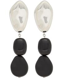 AGMES - Tess Sterling Drop Earrings - Lyst