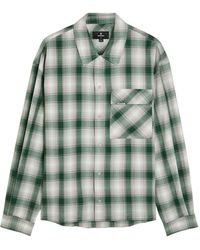 Represent - Plaid Cotton Shirt - Lyst