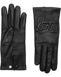 Agnelle - Moor Love Leather Gloves - Lyst
