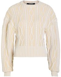 Jacquemus - La Maille Amelo Cable-Knit Cotton Jumper - Lyst