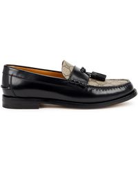 Gucci - Leather GG Loafers - Lyst