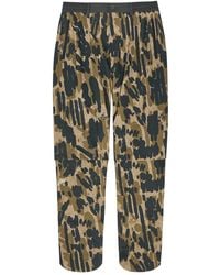 Malbon - Tour Divot Camouflage-Print Nylon Trousers - Lyst