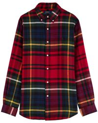 Polo Ralph Lauren - Checked Flannel Shirt - Lyst