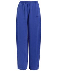 Alexander Wang - Articulated Leg Cotton Sweatpants - Lyst