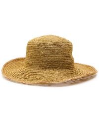 Sensi Studio - Metallic Mouldable Straw Hat - Lyst