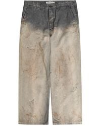 Our Legacy - Rig Chino Dirt-Effect Straight-Leg Jeans - Lyst