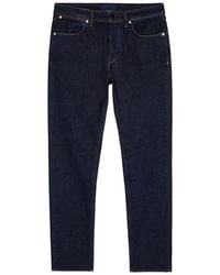 Stone Island - Logo-Appliquéd Slim-Leg Jeans - Lyst