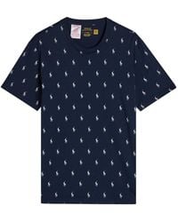 Polo Ralph Lauren - Logo-Print Cotton Pyjama T-Shirt - Lyst