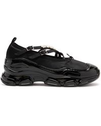 Simone Rocha - Embellished Satin Sneakers - Lyst