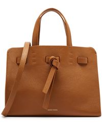 Mansur Gavriel - Sun Leather Top Handle Bag - Lyst