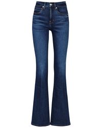 Veronica Beard - Beverly Flared-leg Jeans - Lyst