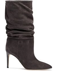 Paris Texas - Slouchy 85 Suede Knee-high Boots - Lyst