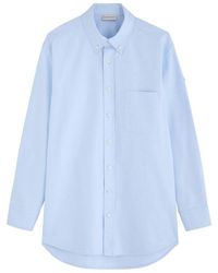 Moncler - Logo-Appliquéd Cotton Shirt - Lyst