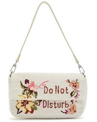 STAUD - Timmy Embroidered Beaded Shoulder Bag - Lyst