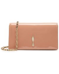 Christian Louboutin - Bettina Patent Leather Clutch - Lyst