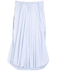 Jacquemus - La Robe Lavande Striped Poplin Midi Dress - Lyst