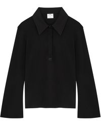 Courreges - Piqué Cotton Polo Shirt - Lyst