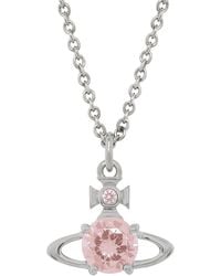 Vivienne Westwood - Reina Crystal-Embellished Orb Necklace - Lyst