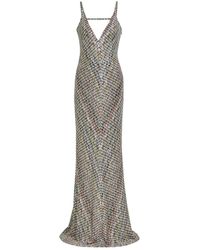 Missoni - Sequin-Embellished Metallic-Knit Gown - Lyst