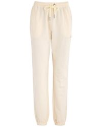 Moncler - Logo-Appliquéd Cotton Sweatpants - Lyst
