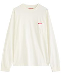 CHERRY LA - Logo-Print Cotton Top - Lyst