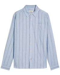 Oliver Spencer - New York Special Striped Cotton Shirt - Lyst
