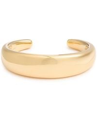 LIE STUDIO - The Amanda 18Kt-Plated Cuff - Lyst