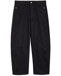 Maria McManus - Bow Crop Barrel-Leg Jeans - Lyst