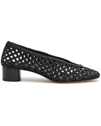 Le Monde Beryl - 40 Woven Leather Ballet Pumps - Lyst