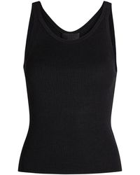 Nili Lotan - Selah Ribbed Silk Tank - Lyst