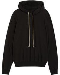 Rick Owens - Printed Hooded Cotton Sweatshirt - Lyst