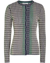 Jonathan Simkhai - Mabel Textured Cut-Out Knit Top - Lyst