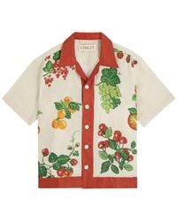 S.S.Daley - Picnic Printed Linen Shirt - Lyst
