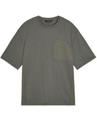 Hiking Patrol - Panelled Stretch-Jersey T-Shirt - Lyst