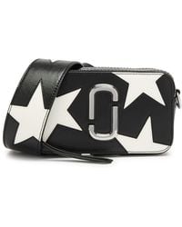 Marc Jacobs - The Snapshot Printed Leather Cross-Body Bag - Lyst