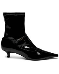 The Row - Cyd 50 Patent Leather Ankle Boots - Lyst