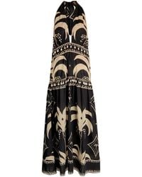 Johanna Ortiz - Latin Rhythms Patterned Cotton Maxi Dress - Lyst