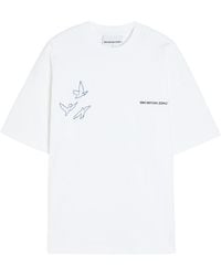 MKI Miyuki-Zoku - Flight Printed Cotton T-Shirt - Lyst
