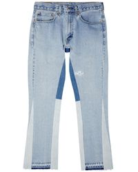 Jeanius Bar Atelier - Panelled Flared Jeans - Lyst