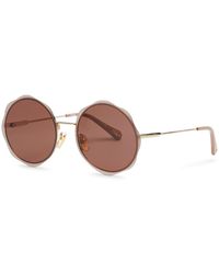 Chloé - Honoré Rimless Octagon-frame Sunglasses - Lyst