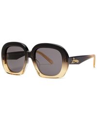 Loewe - Oversized Round-frame Sunglasses - Lyst