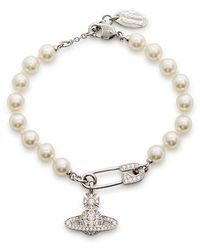 Vivienne Westwood - Lucrece Embellished Bracelet - Lyst